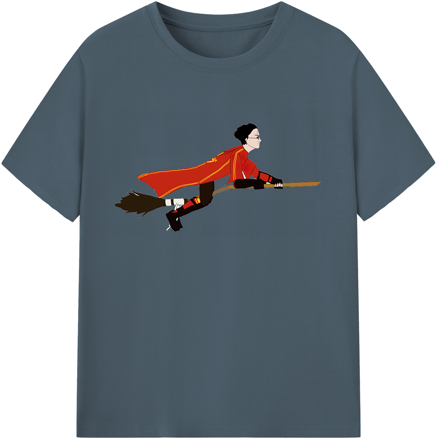（画像用） Harry Potter ハリー・ポッターシリーズ 綿100％半袖Tシャツ（フロントプリント）